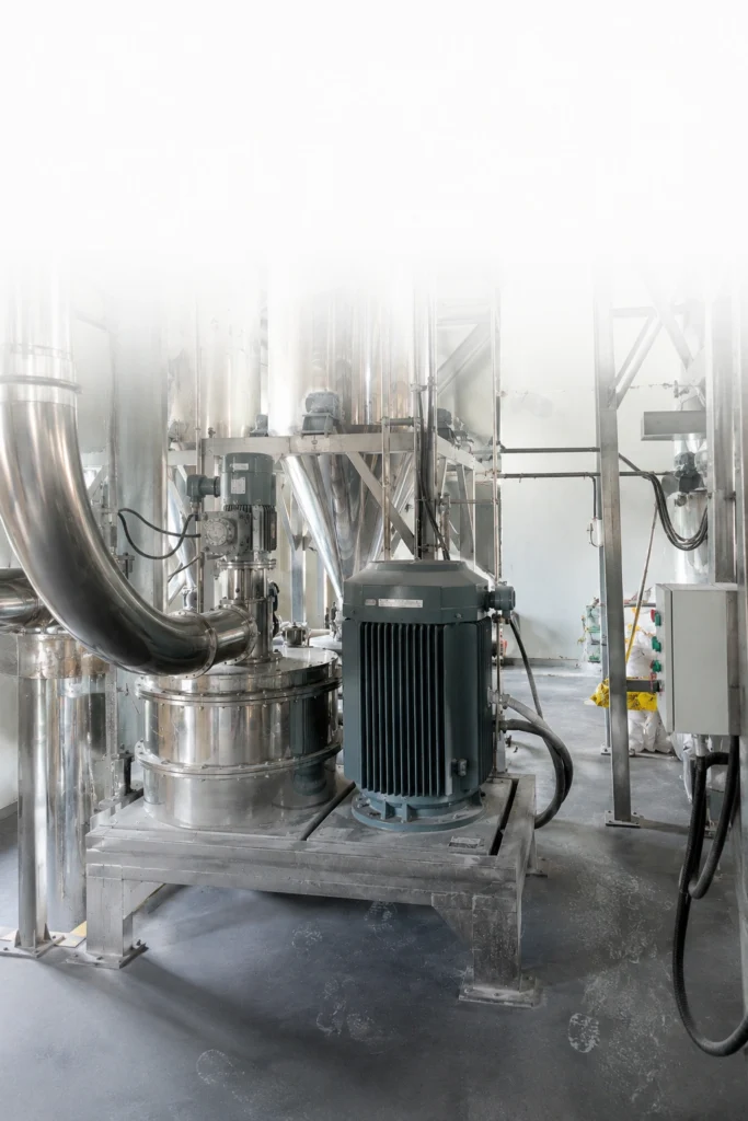 Micronized pentaerythritol powder microstructure